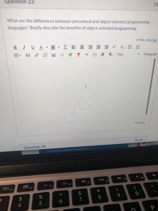 Solved Question 23 10 What are the differences between | Chegg.com