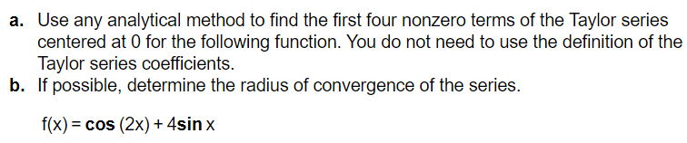 Solved I only need help on part b. It's the only one I | Chegg.com