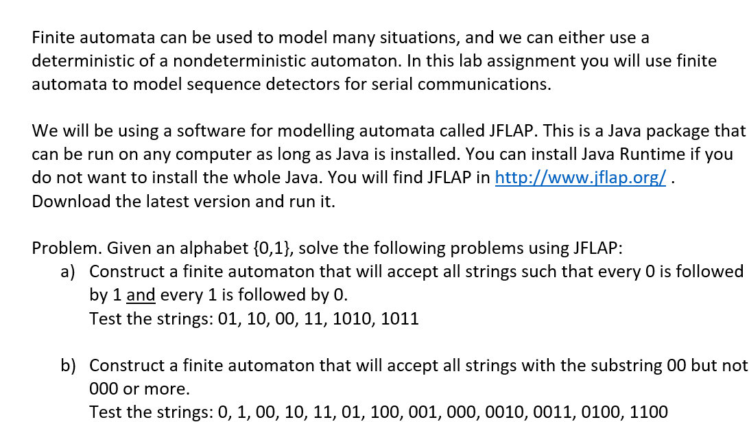 Finite automata can be used to model many situations, | Chegg.com