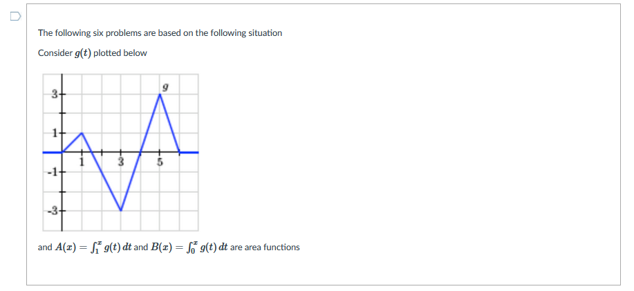 Solved U The following six problems are based on the | Chegg.com