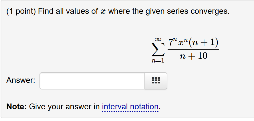 Solved Point Find All Values Of X Where The Given Chegg Com