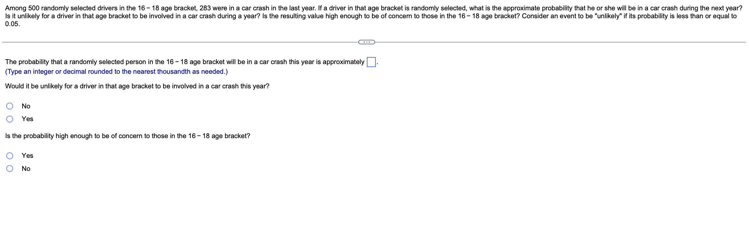 [Solved] Among 500 randomly selected drivers in the 1618