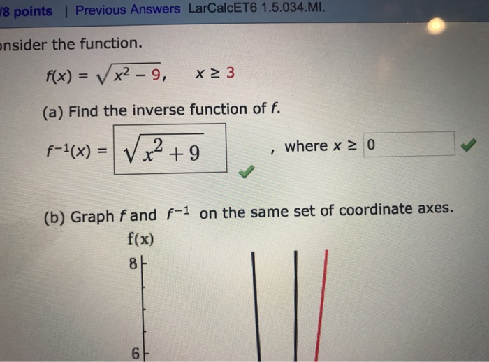 Solved What would the domain and range of this function and | Chegg.com
