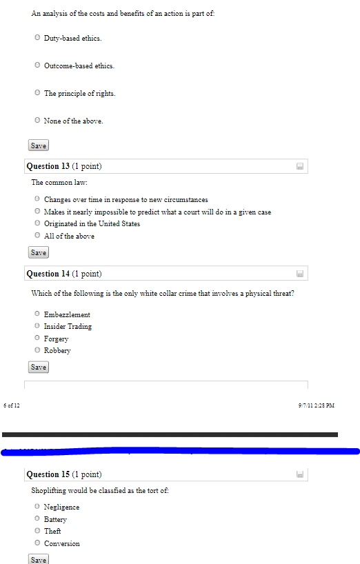 Solved Question 7 (1 point) A state courts ability to assert | Chegg.com
