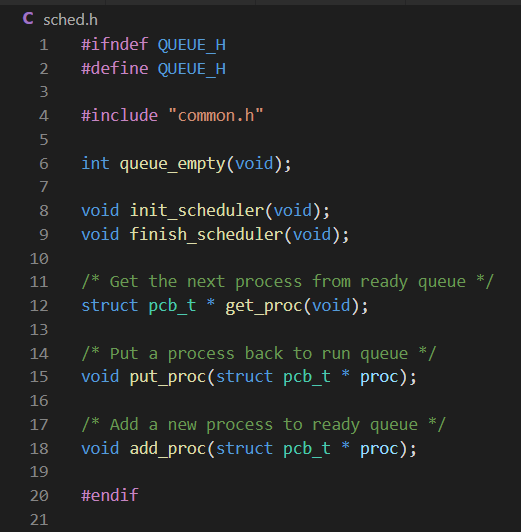 Solved The scheduler works as follows. For each new program, | Chegg.com