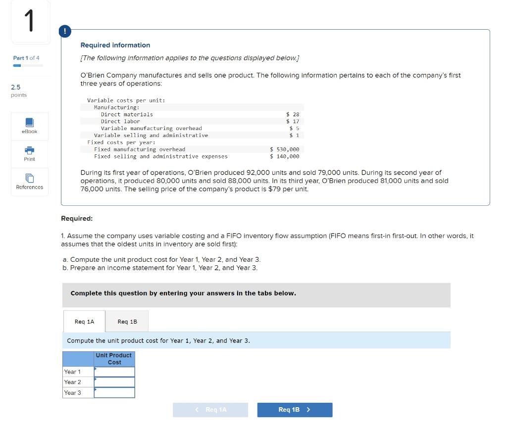 Solved Required information [The following information | Chegg.com