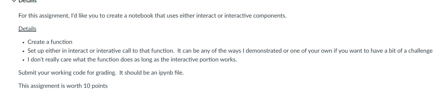 Solved For this assignment, I'd like you to create a | Chegg.com