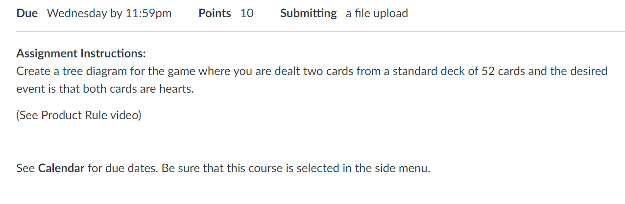 Solved Due Wednesday by 11:59pm Points 10 Submitting a file | Chegg.com