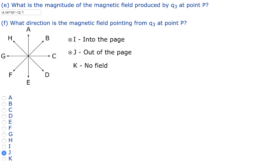 Solved (g) What is the total magnetic field at point P | Chegg.com