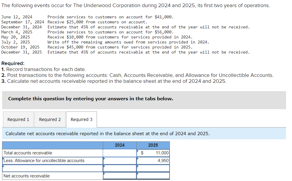 solved-the-following-events-occur-for-the-underwood-chegg