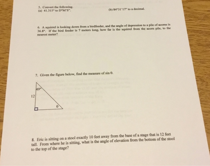 Solved Answer ALL questions and please show ALL work please. | Chegg.com