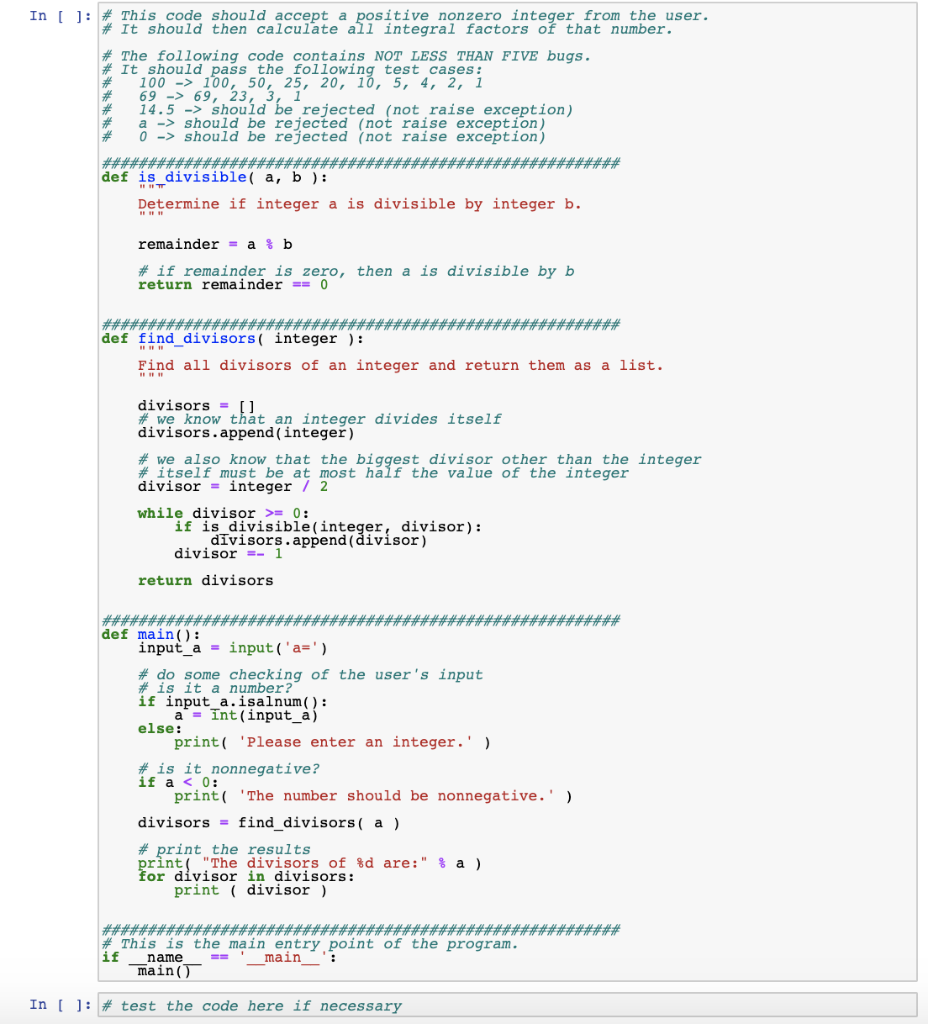 Solved Please tell me what is wrong with this code in | Chegg.com