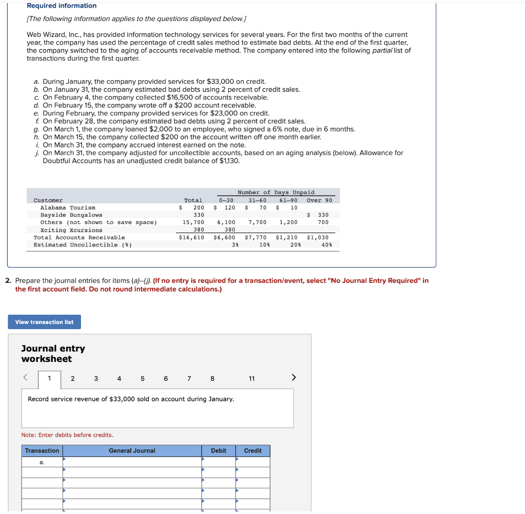 Web Wizard Inc Has Provided Information Technology Chegg Com