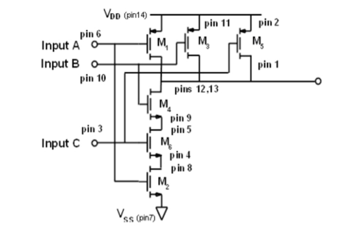 Solved Write down the truth table for the CMOS circuit 3 | Chegg.com