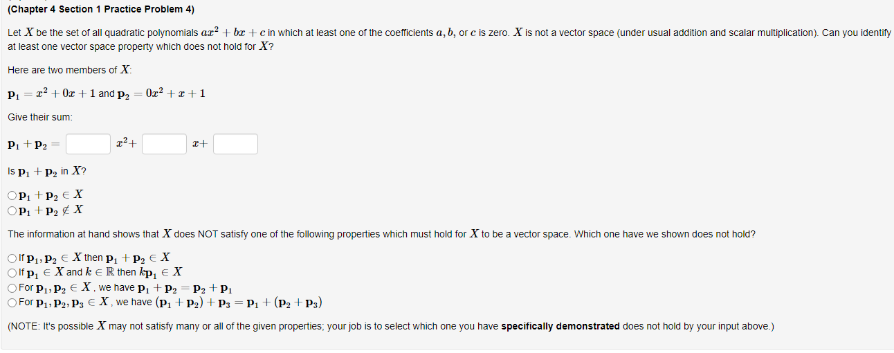 Solved (Chapter 4 Section 1 Practice Problem 4) Let X be the | Chegg.com
