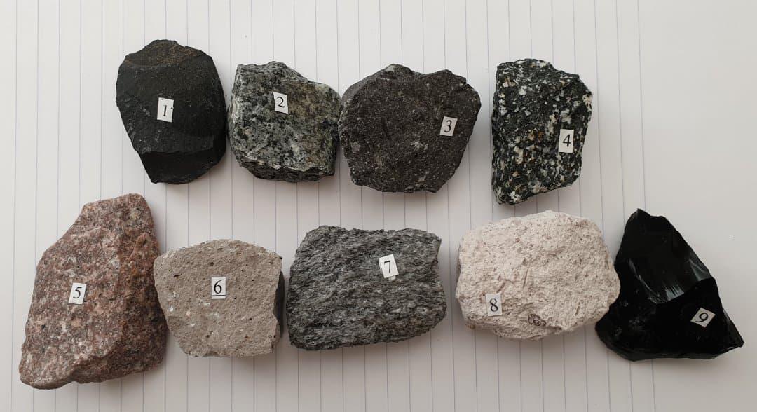 Solved GEOLOGY - IGNEOUS ROCKS IDENTIFICATION. I WILL RATE | Chegg.com