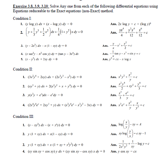 Solved Exercise 3.8, 3.9. 3.10: Solve Any one from each of | Chegg.com