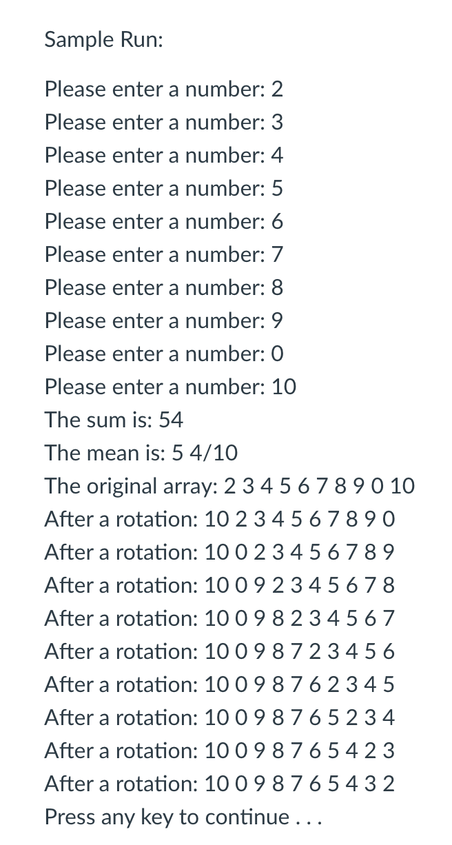 Solved Write a complete program that: 1. Prompt the user to | Chegg.com
