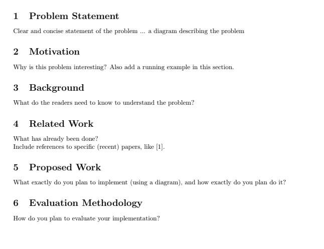 Solved 1 Problem Statement Clear and concise statement of 
