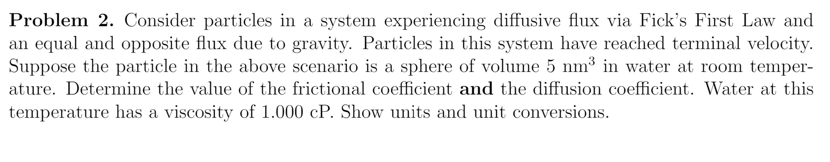 Solved 3 Problem 2. Consider particles in a system | Chegg.com