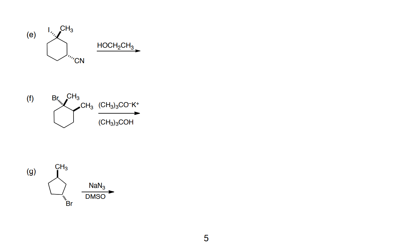 Solved CH3 (e) HOCH2CH3 