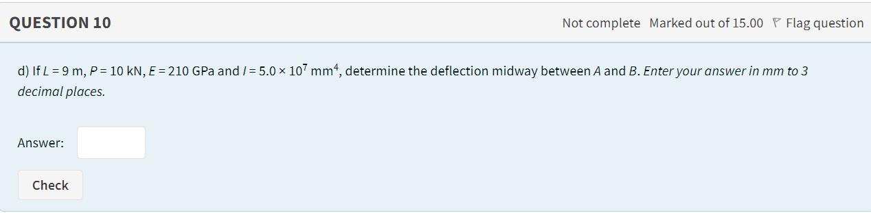 Solved QUESTION 7 Not complete Marked out of 10.00 P Flag | Chegg.com