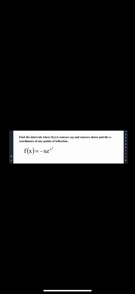 Solved Find the intervals where f(x) is concave up and | Chegg.com