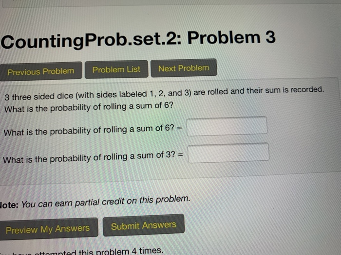 Solved CountingProb.set.2: Problem 3 Previous Problem | Chegg.com