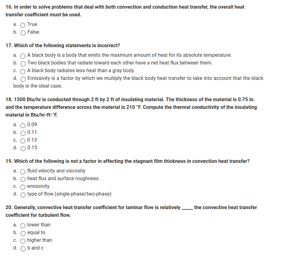Solved 16 In Order To Solve Problems That Deal With Both Chegg Com