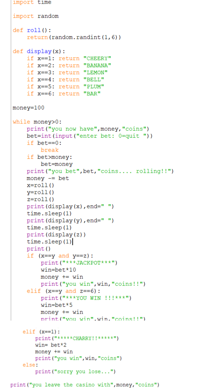 in python language Please add STATISTICS features to | Chegg.com