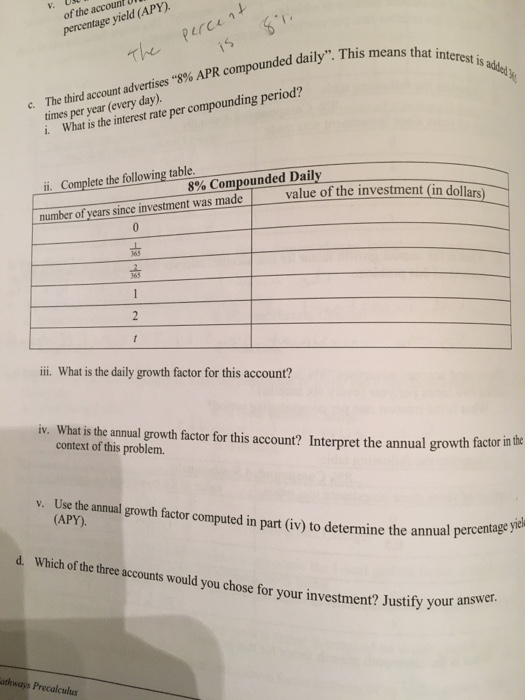 Solved I Figured Out How To Do The Apr Annually And Chegg