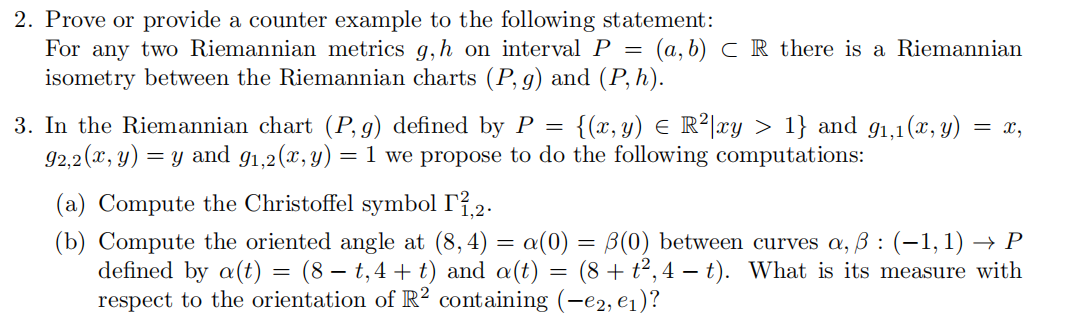 2 Prove Or Provide A Counter Example To The Follo Chegg Com