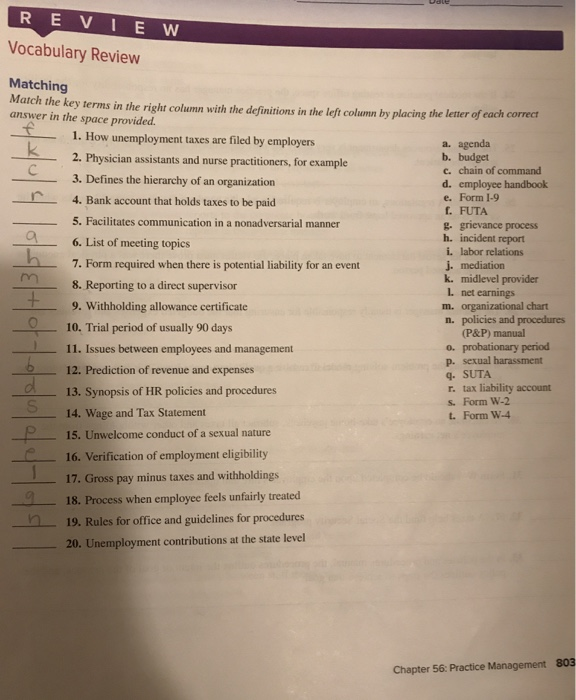 solved-re-vie-w-vocabulary-review-matching-match-the-key-chegg