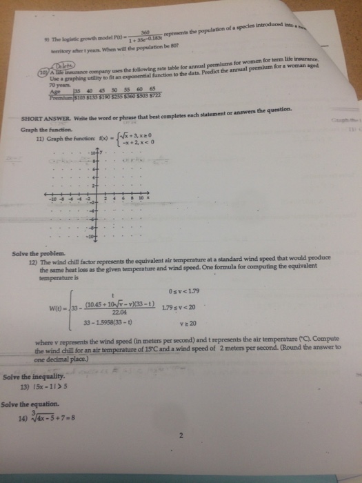 Solved into a wdh model P epeents the population of species