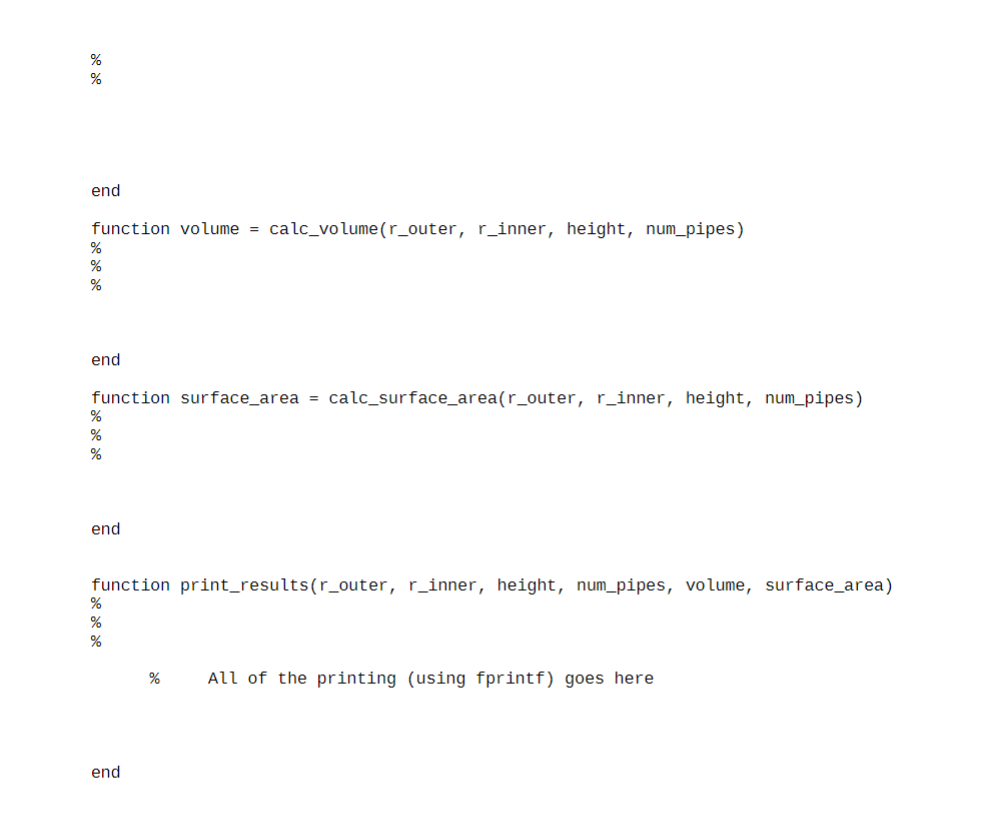 Solved Objective Writing and calling functions Project In | Chegg.com