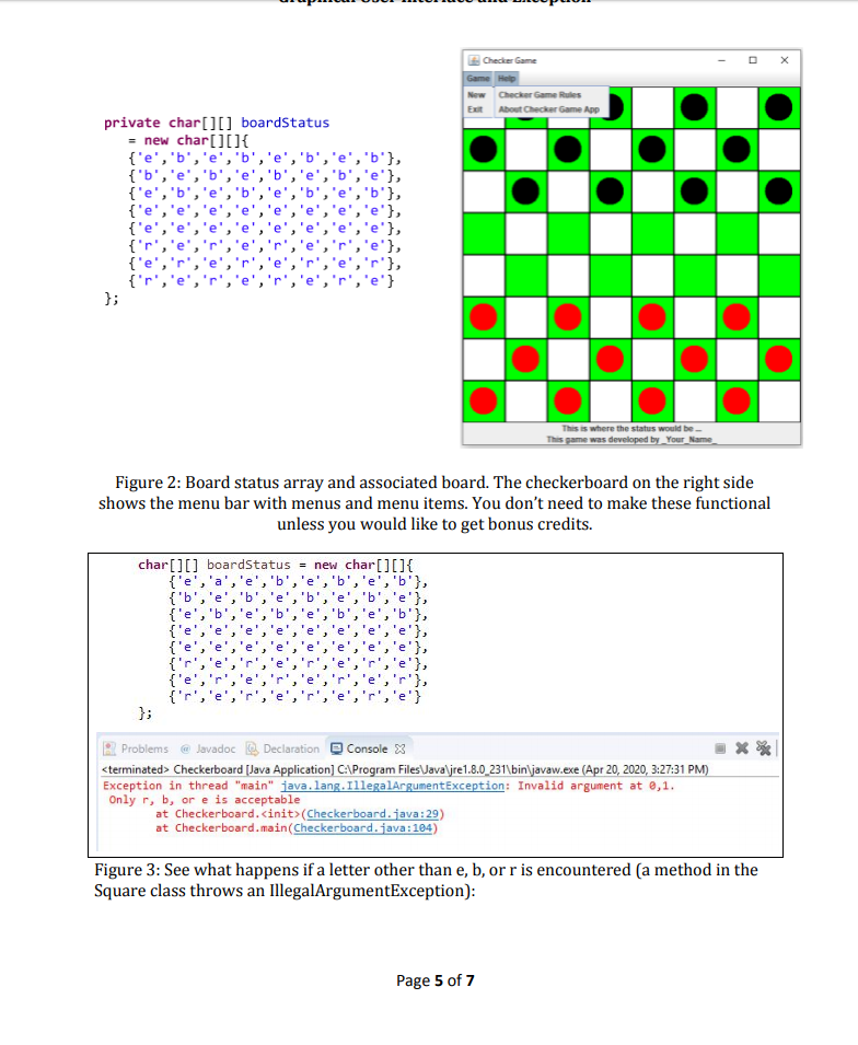 In this project, we will design a checkerboard | Chegg.com