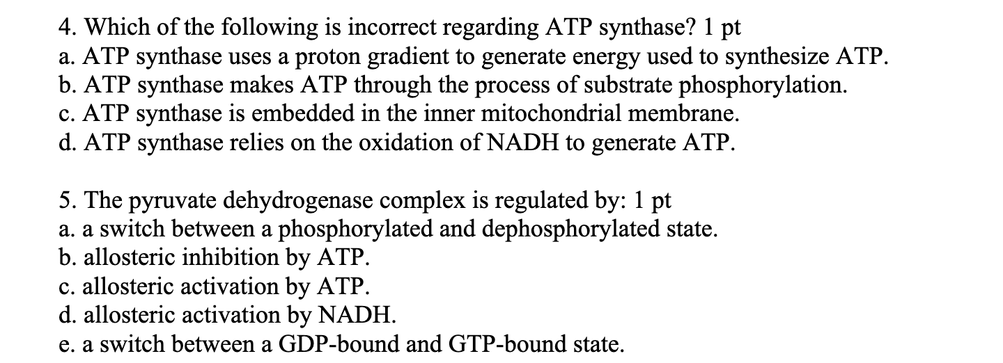 Solved 1. Phosphofructokinase is an enzyme in the glycolytic