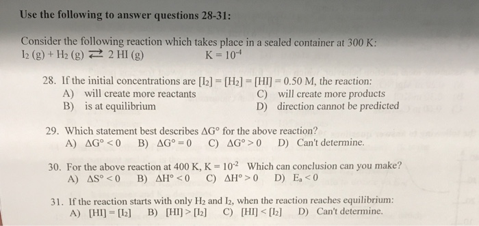 Solved Consider the following reaction which takes place in | Chegg.com