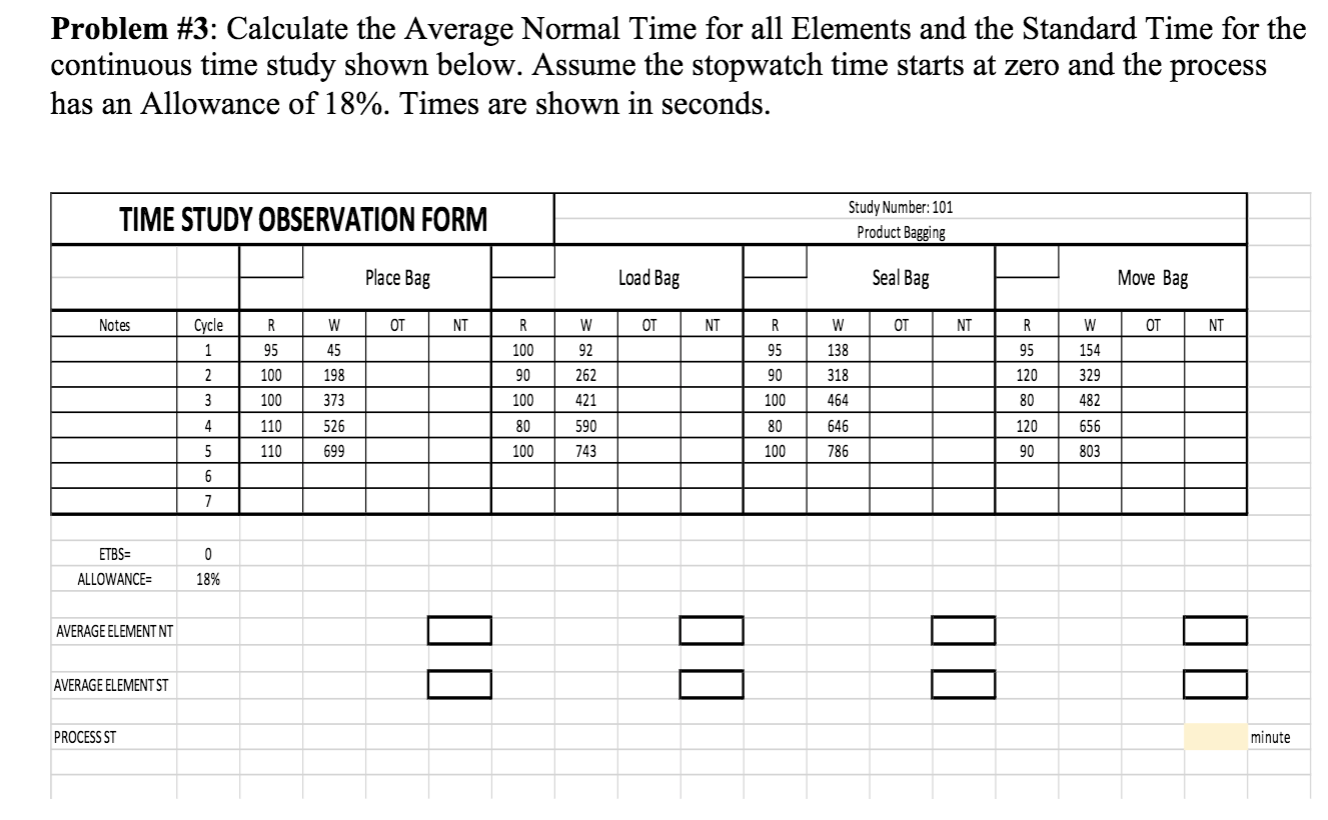 solved-problem-3-calculate-the-average-normal-time-for-all-chegg