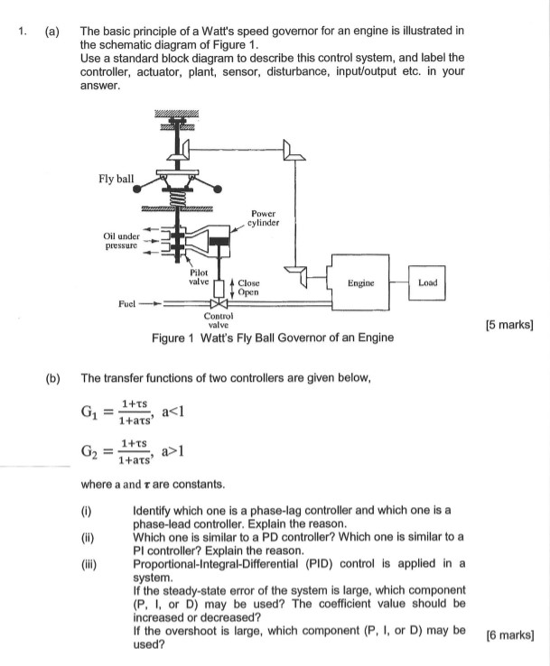 Solved Please answer this control engineering question | Chegg.com