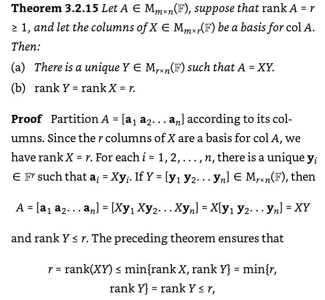 P 3 35 Let A B E Mmxn Suppose That R Rank A Chegg Com