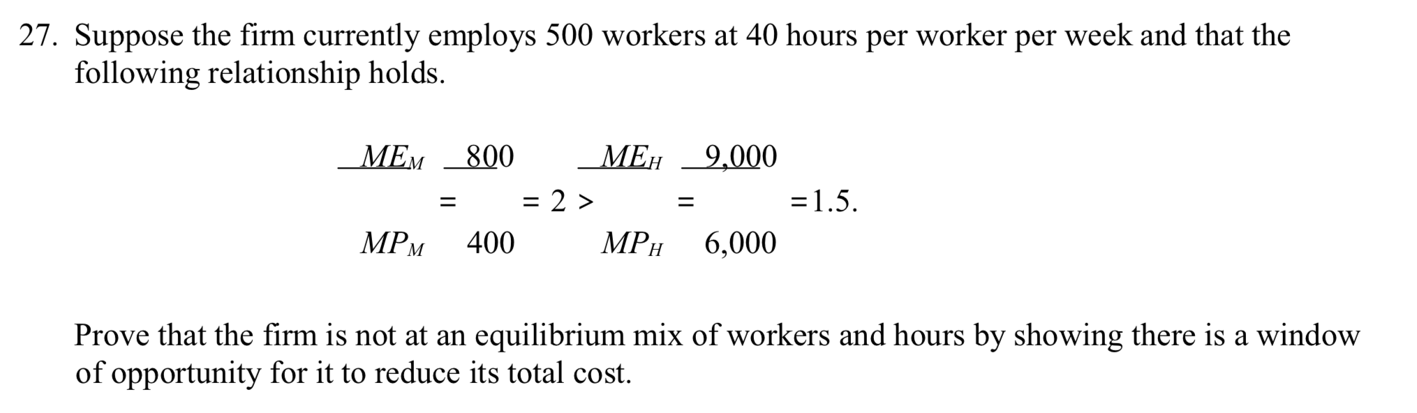 Solved 27 Suppose The Firm Currently Employs 500 Workers At Chegg Solved 27 Suppose The Firm Currently Employs 500 Workers At Chegg