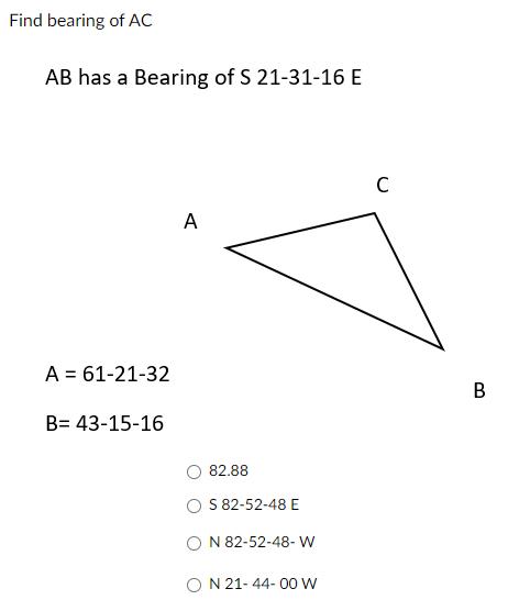 Find bearing clearance