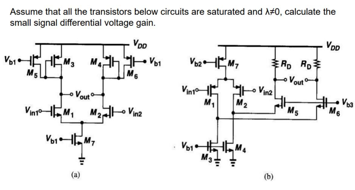 Solved Assume that all the transistors below circuits are | Chegg.com