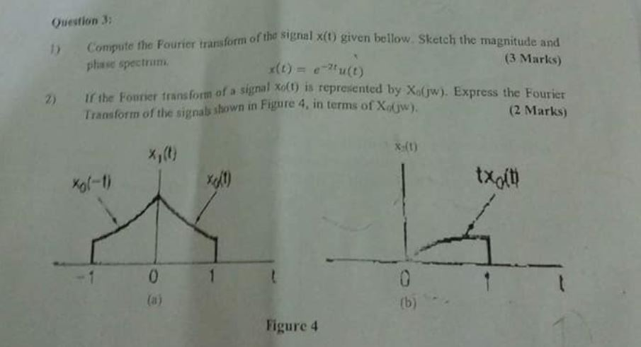 Solved please solve Question 3 Part 1 and 2.I will give you | Chegg.com