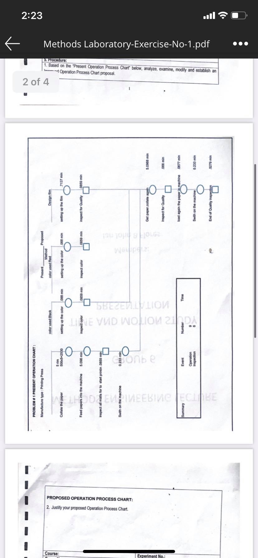 Solved 2:23 Methods Laboratory-Exercise-No-1.pdf 1 of 4 | Chegg.com