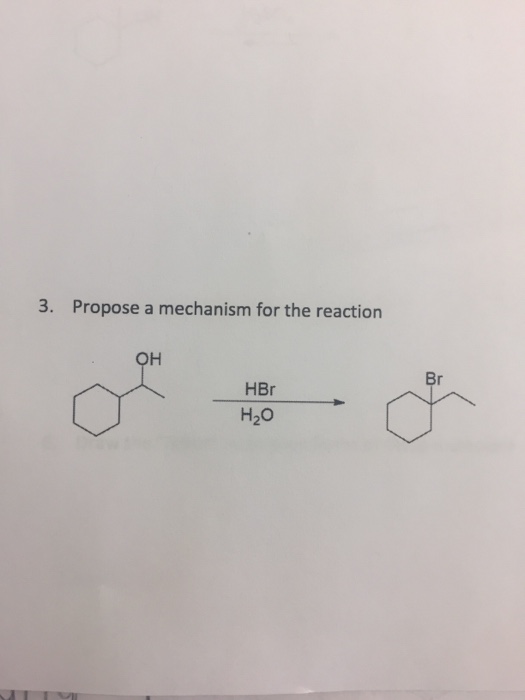 Solved Propose a mechanism for the reaction | Chegg.com
