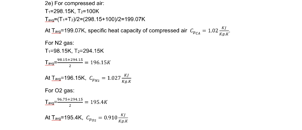 Solved For the heat exchanger part of cryogenic distillation | Chegg.com