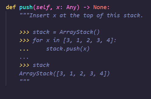 Solved I am trying to implement a Stack using an array in | Chegg.com