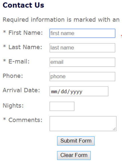 Solved CREATE HTML 1.Form tags 2.Label elements for every | Chegg.com